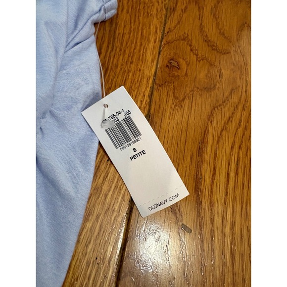 Old Navy Active Cloudmotion Go-Dry Ruched Tank Top Periwinkle Blue S Petite NEW - Picture 7 of 8